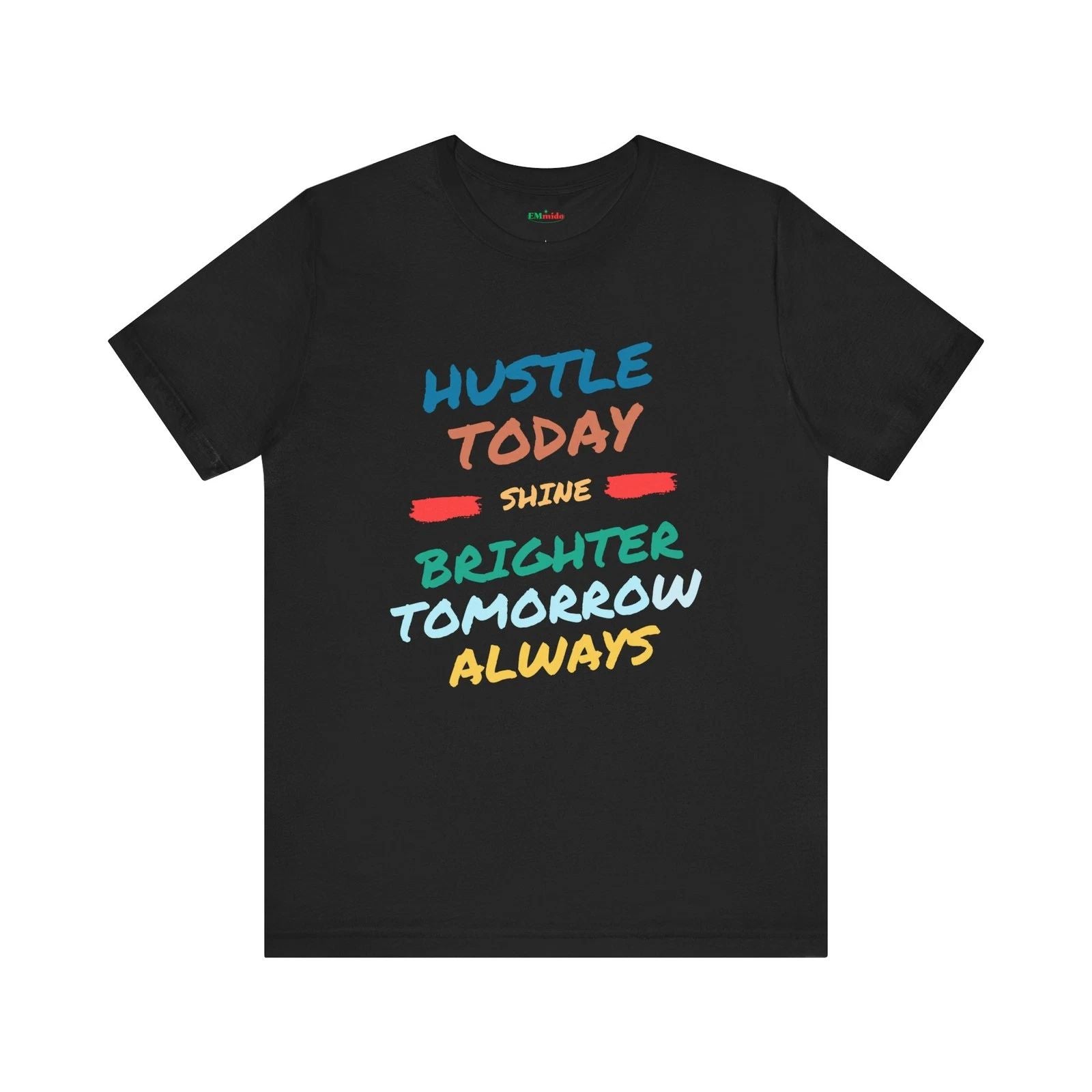 Motivational Hustle Tee | Unisex Short Sleeve Shirt, Inspirational Shirt,