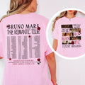 Bruno Romantic Tour 2026 Shirt, Graphic Unisex Concert Fan Aesthetic Tee