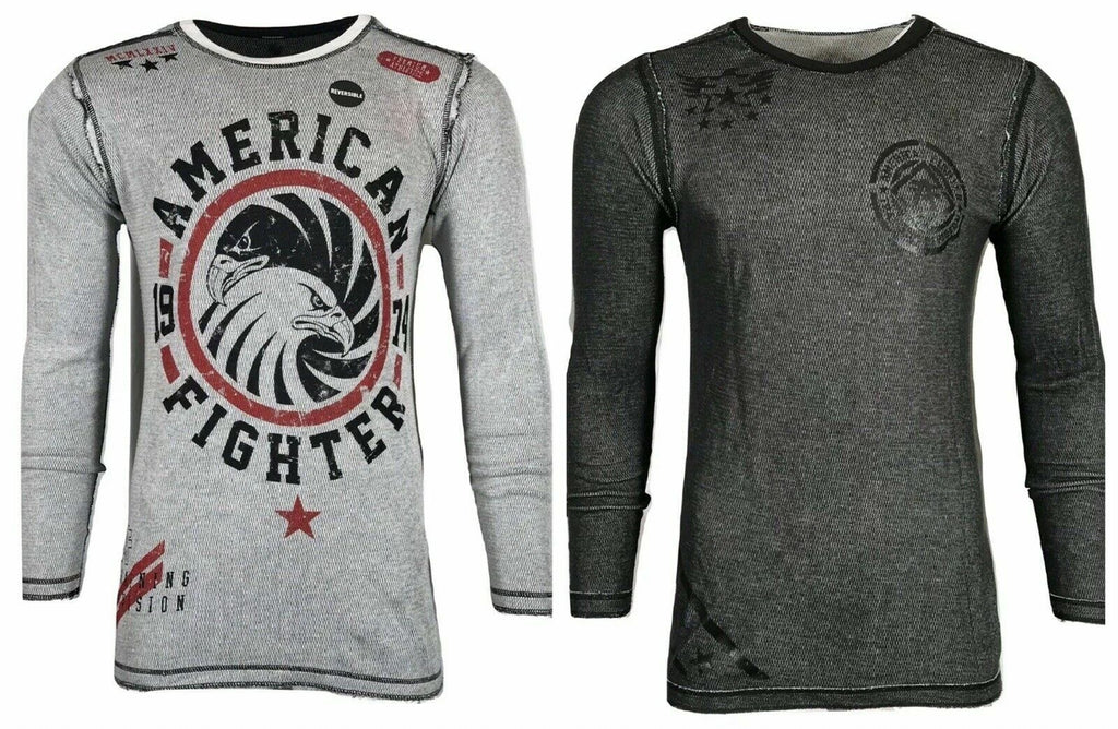 AMERICAN FIGHTER Mens REVERSIBLE THERMAL BRADLEY Athletic Biker S-4X