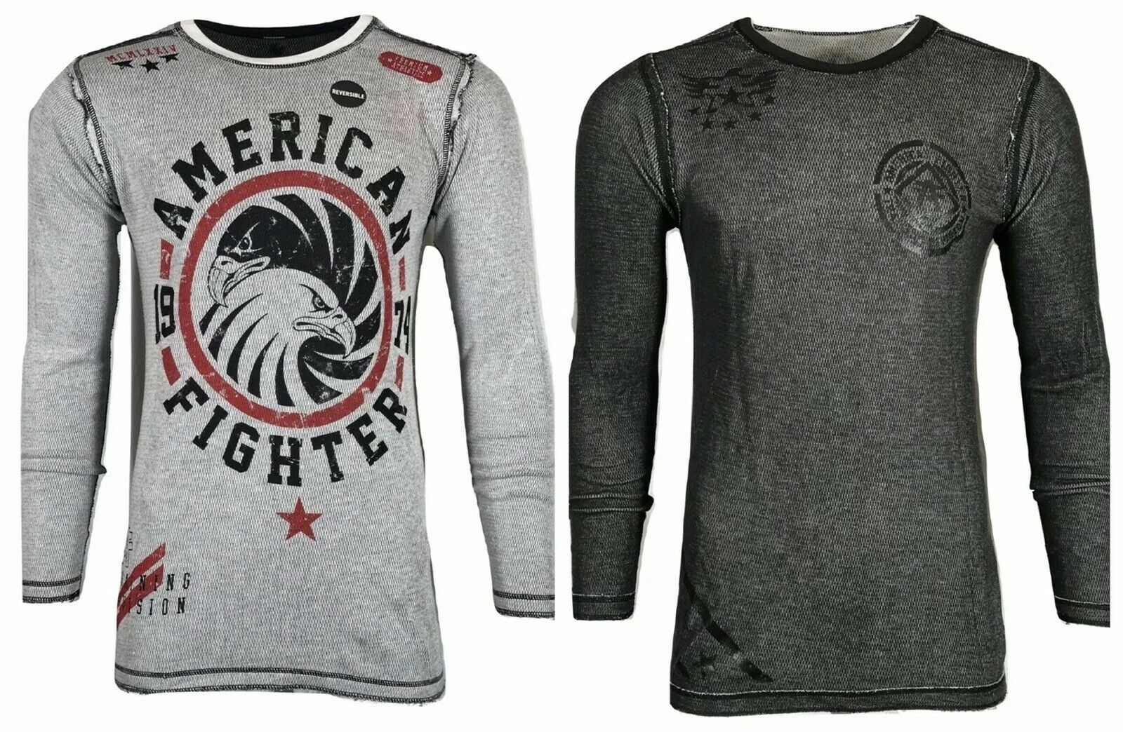 AMERICAN FIGHTER Mens REVERSIBLE THERMAL BRADLEY Athletic Biker S-4X