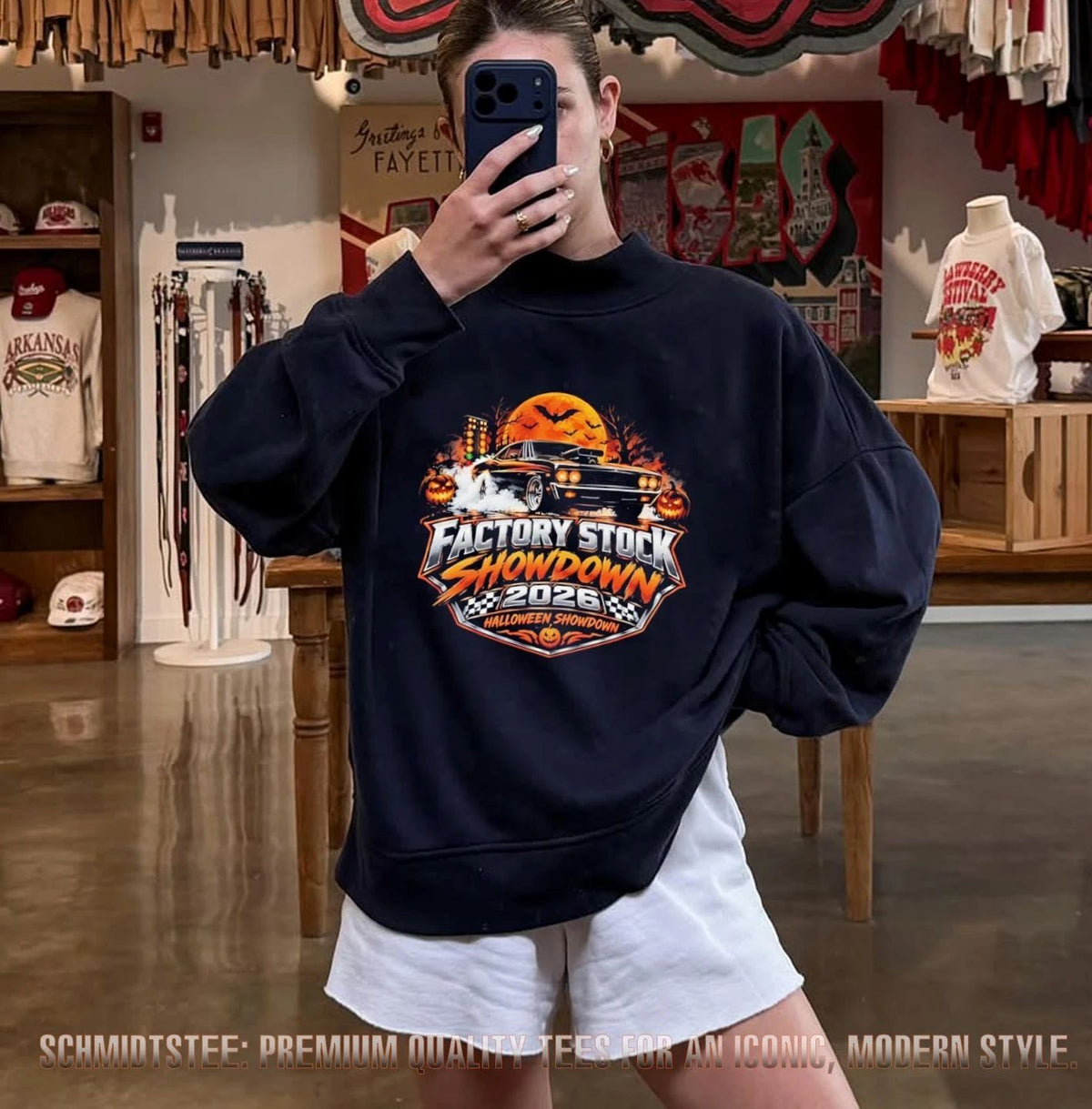 Factory Stock Showdown 2026 Halloween Showdown Muscle Car shirt