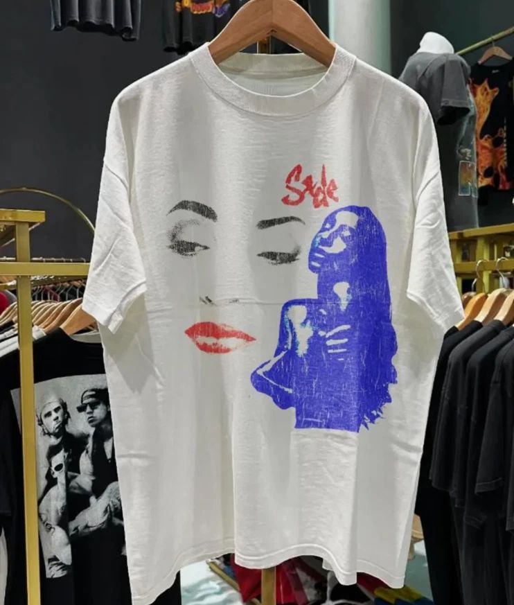 Sade Vintage 90s T-Shirt, Sade Concert Shirt, Sade Pop Music Fan shirt