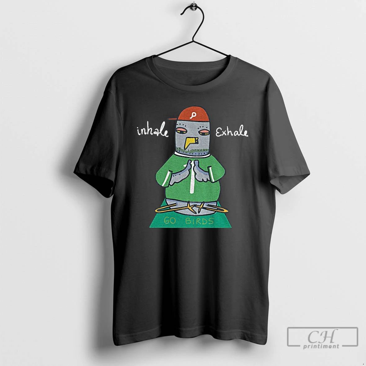Premium Dove Philadelphia Phillies Mlb Baseball Inhale Exhale Go Birds T Shirts