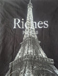 Paris Rich "Eiffel Tower" Oversized Tee Shirt Size XL NEW
