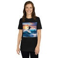 Trump surfing Short-Sleeve Unisex T-Shirt