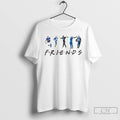 Classic Friends Detroit Lions Starting Team T Shirts