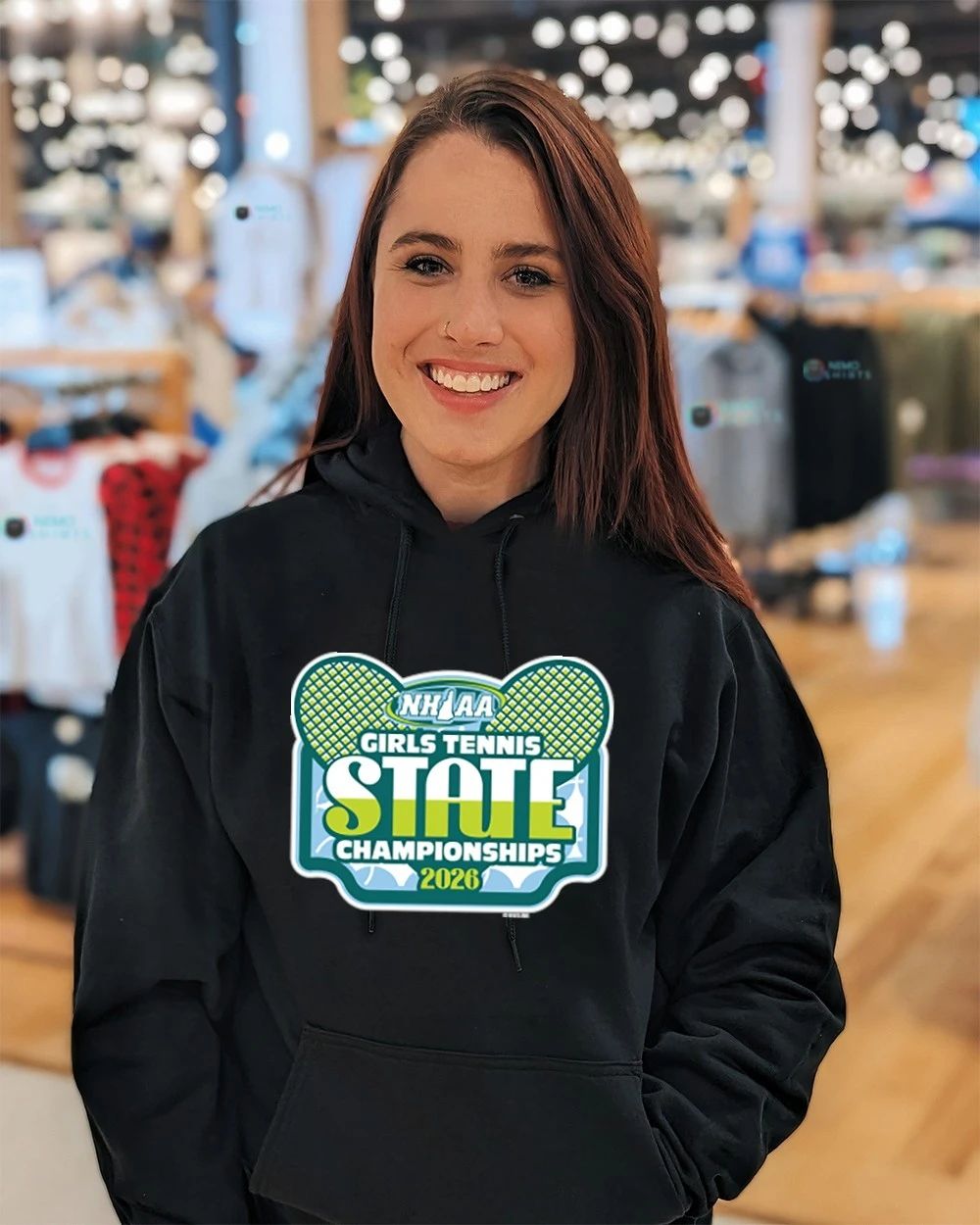NHIAA Girls Tennis State Championships 2026 shirt