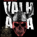 Viking Warrior Skull Valhalla Mens T-Shirt 100% Cotton