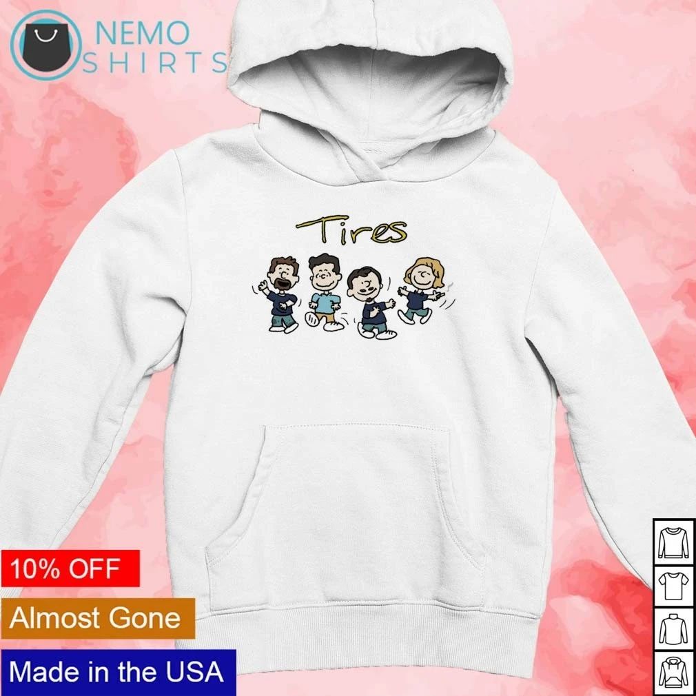 Tires The Gang Peanuts Style comedy Shane Gillis shirt