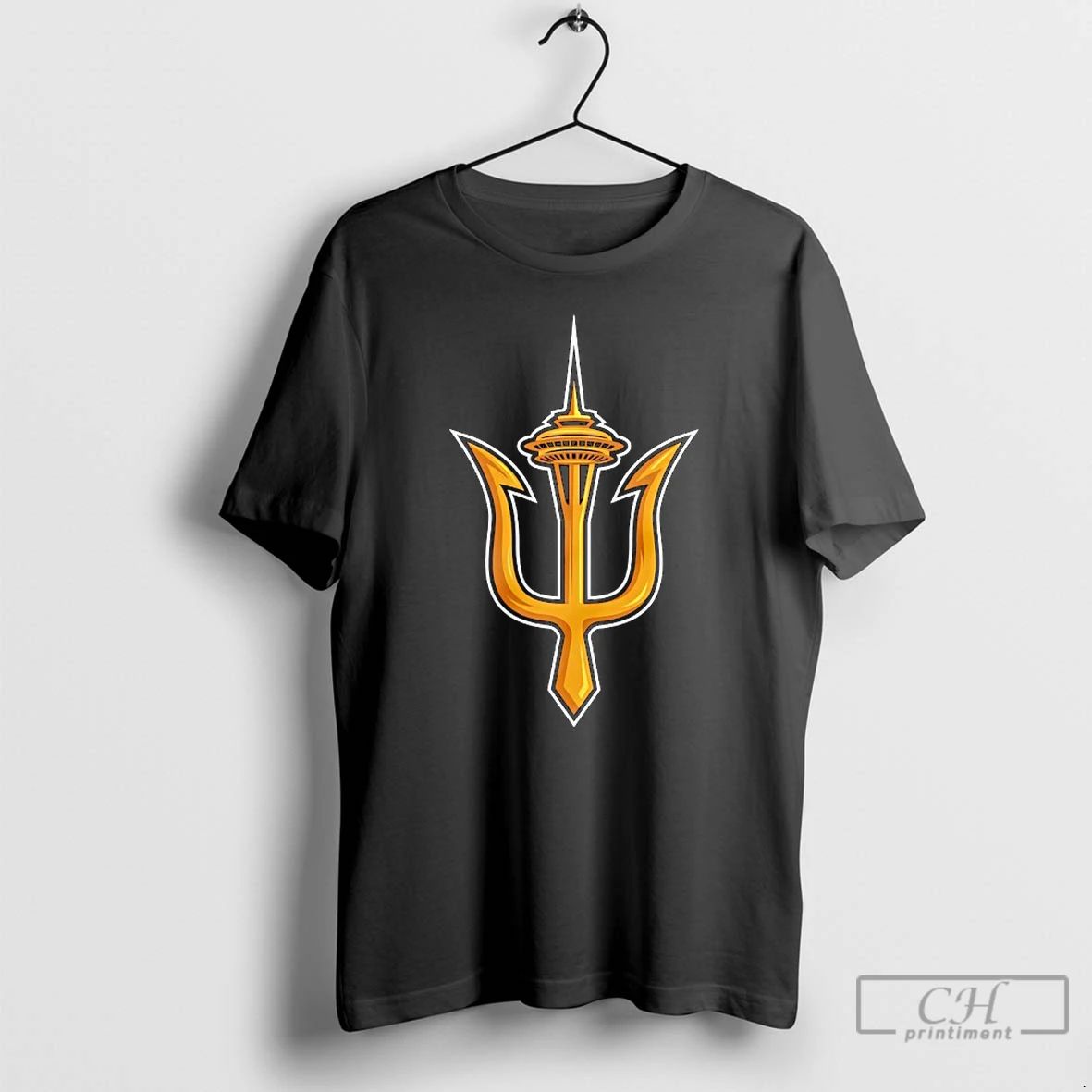 Premium W Trident Seattle Mariners Baseball T Shirts