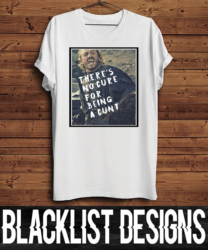 Game of Thrones t shirt | Custom | White | Unisex | Hipster | New | Bronn | Fun