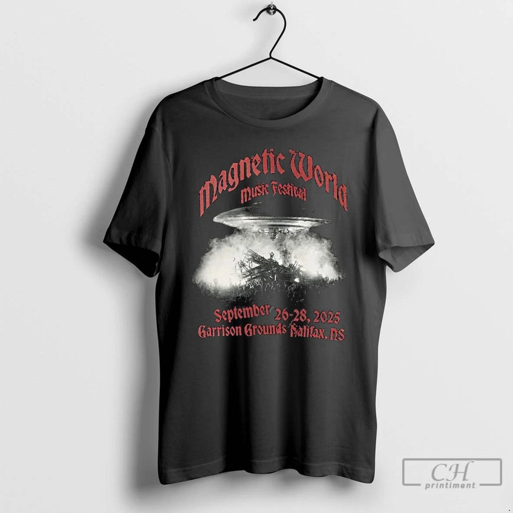 Premium Magnetic World Magnetic World Long Sleve T Shirts