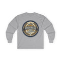 Progress Not Perfection long sleeve tee | Motivational emblem design