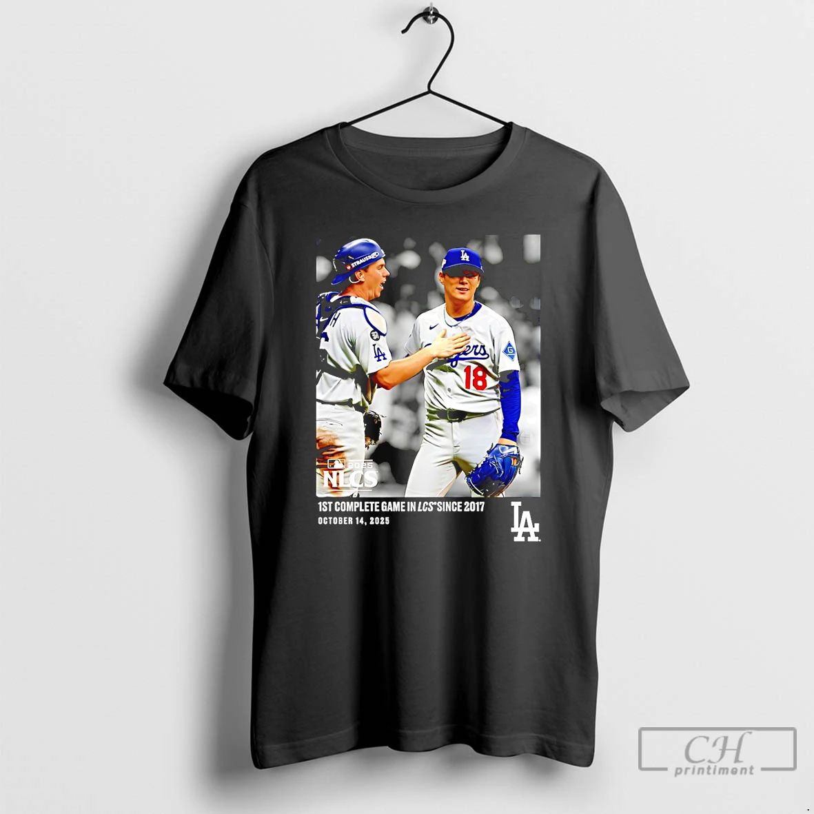 Classic Yoshinobu Yamamoto Los Angeles Dodgers 2025 Nlcs 1st Complete Game In Lcs T Shirts
