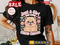 Just a Girl Who Loves Chow Chows T-Shirt, Cute Dog Lover Gift Tee for Women