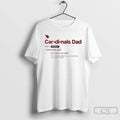 Premium Arizona Cardinals Dad Definition Ornaments T Shirts