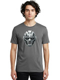 Robot-Head-4 Mens Graphic Tee, 100% Cotton, Casual Summer Wear