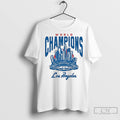 Classic Los Angeles Dodgers World Champions Skyline