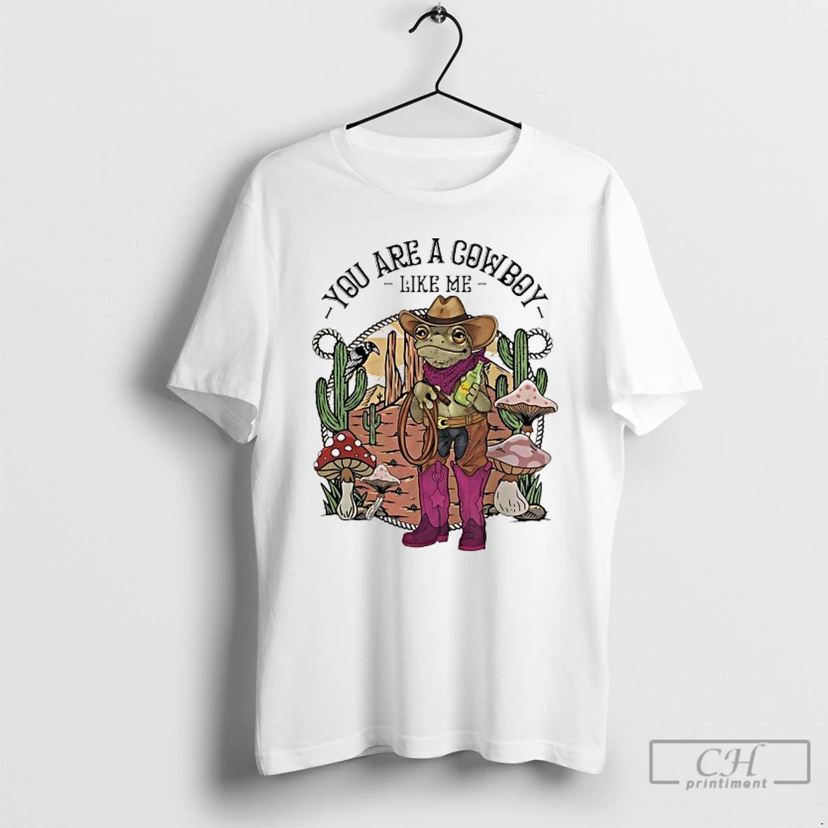 Classic Cowboy Frog You Are A Cowboy Like Me T Shirts