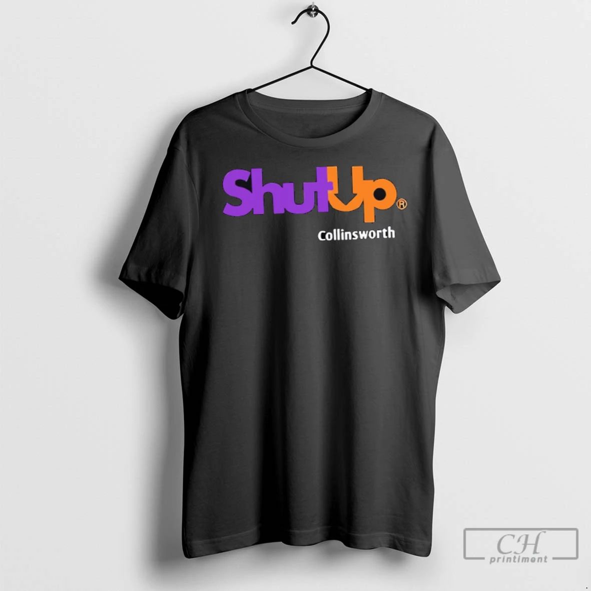 Premium Shut Up Collinsworth Logo