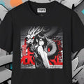 Anime Graffiti Tee – Urban Street Style & Japanese Dragon Art- Graphic Tee