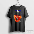 Premium Yoshinobu Yamamoto The Los Angeles Dodgers Face Signature T Shirts