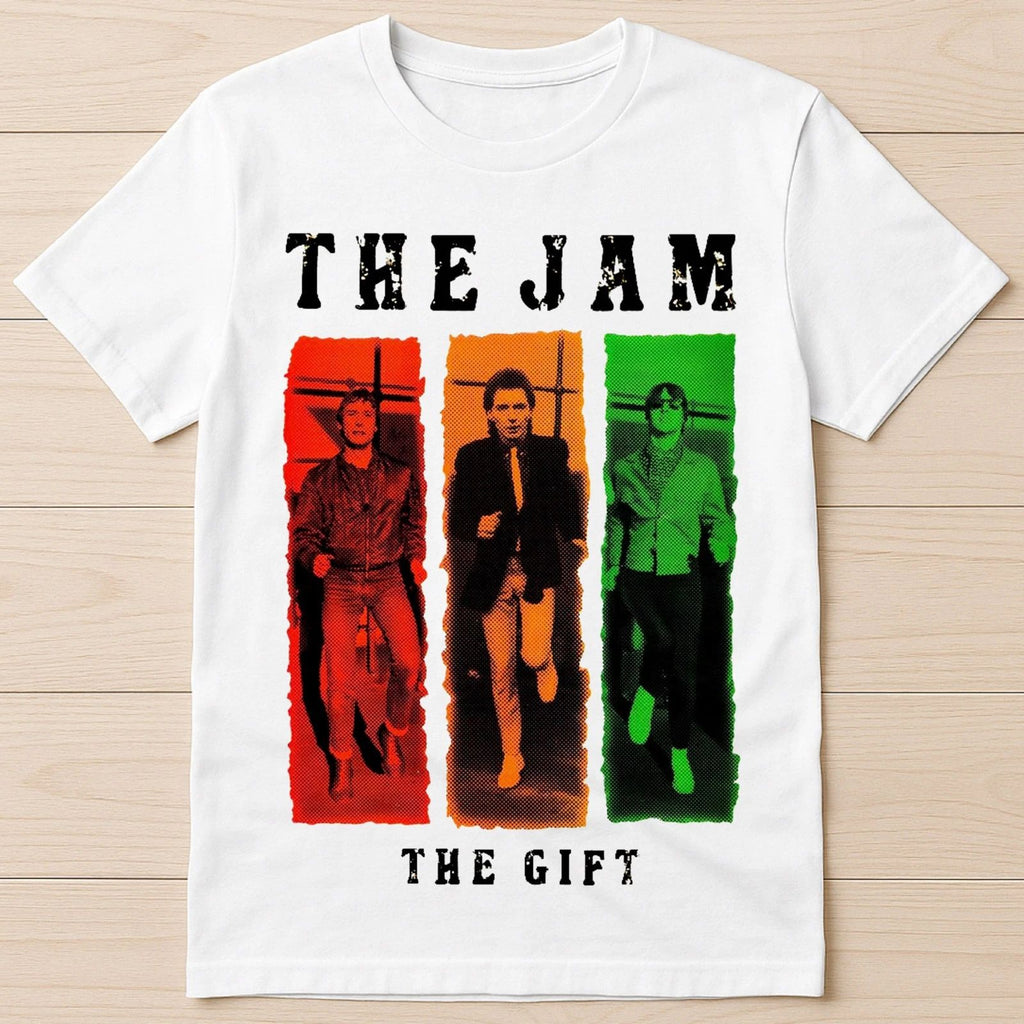 The Jam The Gift Punk Rock Band Music Retro Funny Gift Tee T Shirt 1723