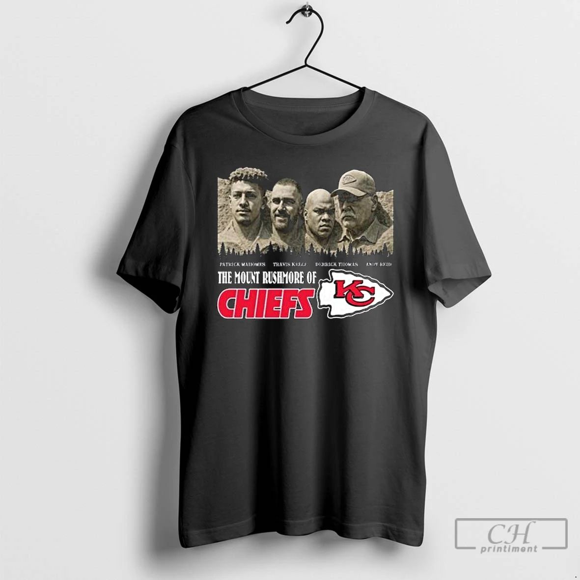 Classic The Mount Rushmore Of Kansas City Chiefs Legends 2025 Long Sleve T Shirts