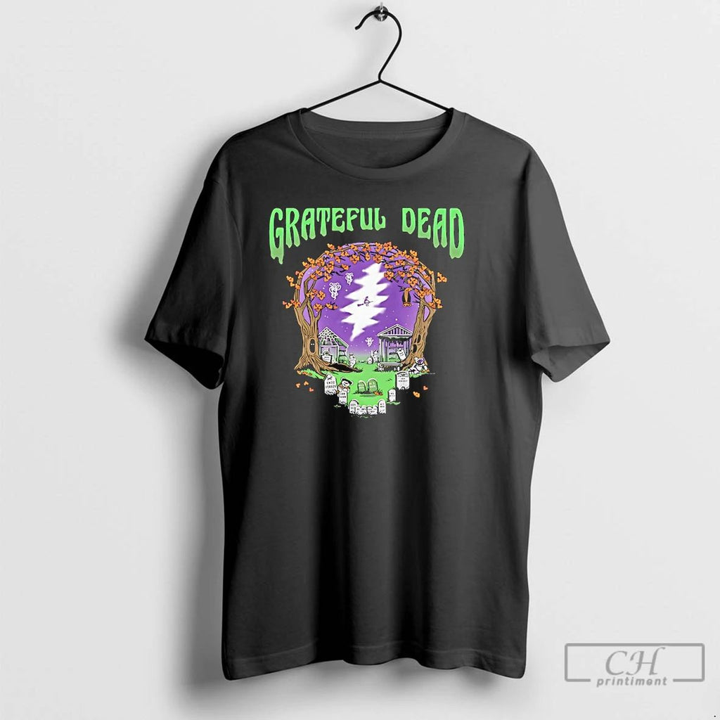 Classic Grateful Dead Grateful Graveyard T Shirts