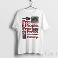 Classic Free People Free Press Full Stop T Shirts