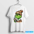 Grinch Boujee Leopard Tshirts Sweater