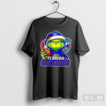 Premium Grinch Is Holding A Ball And Smiling At Florida Gators Fans Christmas T Shirts