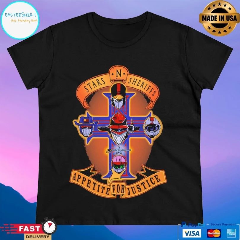 Stars N Sheriff’s Appetite For Justice T-shirt