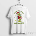 Premium Grinch Christmas Lights Im Fine This Is Fine Everything Is Fine T Shirts