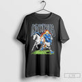 Classic Indianapolis Colts Football Skeleton Player With Horse Graphic T Shirts