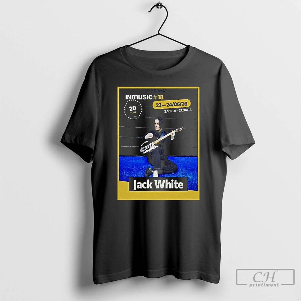Classic Jack White Zagreb Croatia June 22 24 2026 Long Sleve T Shirts