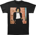 Michaell Jacksonn Men's Off The Wall Closeup Slim-Fit T-Shirt, Music Concert Tee