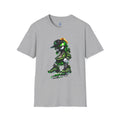 Martian with 707 Space Modulator Green T-Shirt