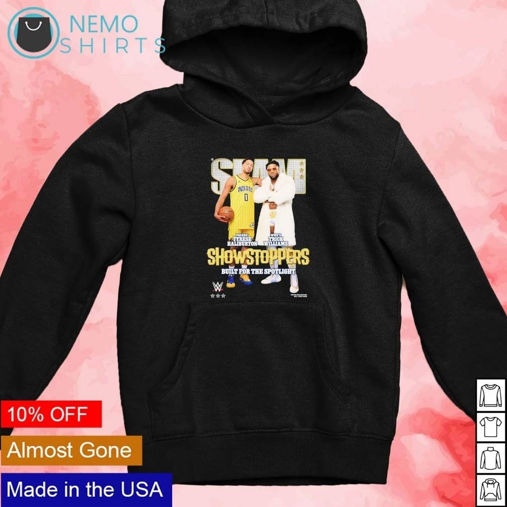 Tyrese Haliburton and Trick Williams Showstoppers Built For The Spotlight T-Shirt