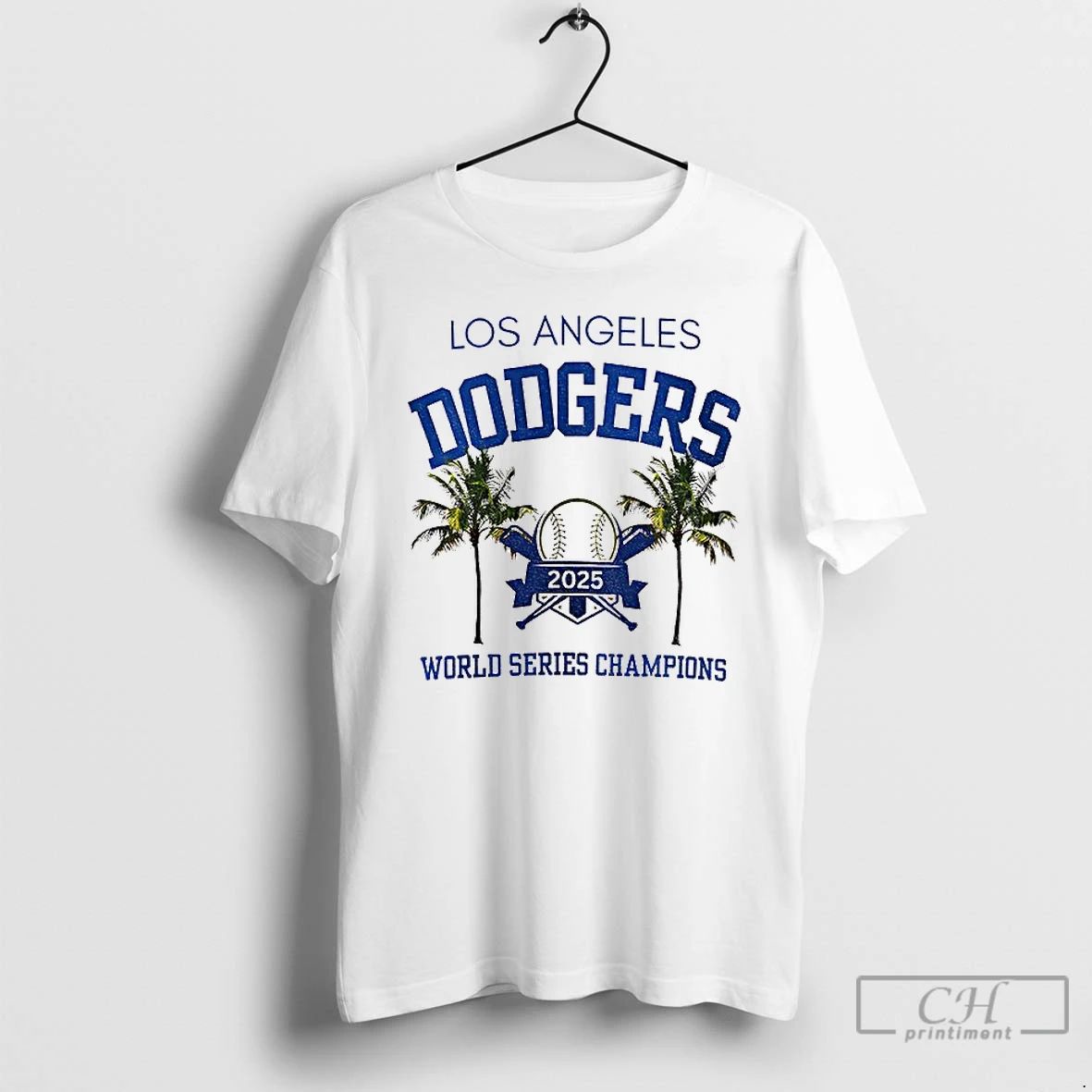 Premium Coconut Trees Los Angeles Dodgers Baseball World Series 2025 Champions T Shirts
