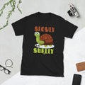 Slowly but surely, motivational quote, turtle, Short-Sleeve Unisex T-Shirt