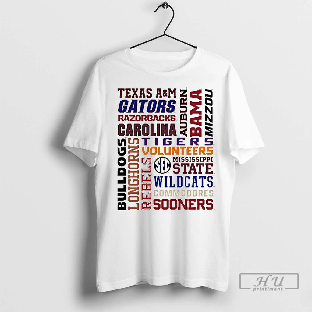 Officials Sec Southeastern Conference Football Team T Shirt