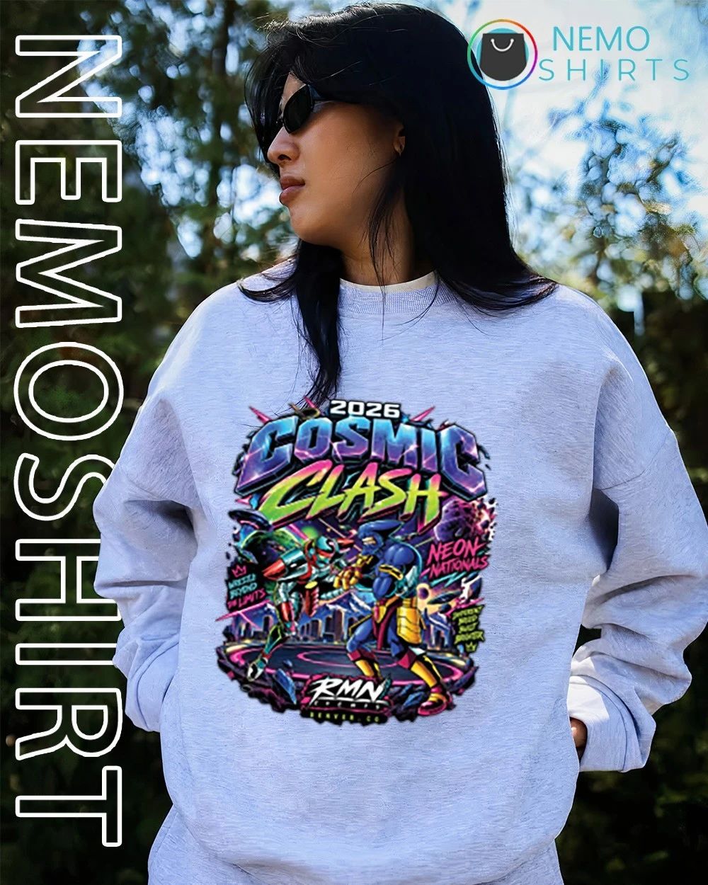 RMN Events Cosmic Clash Neon Nationals 2026 shirt