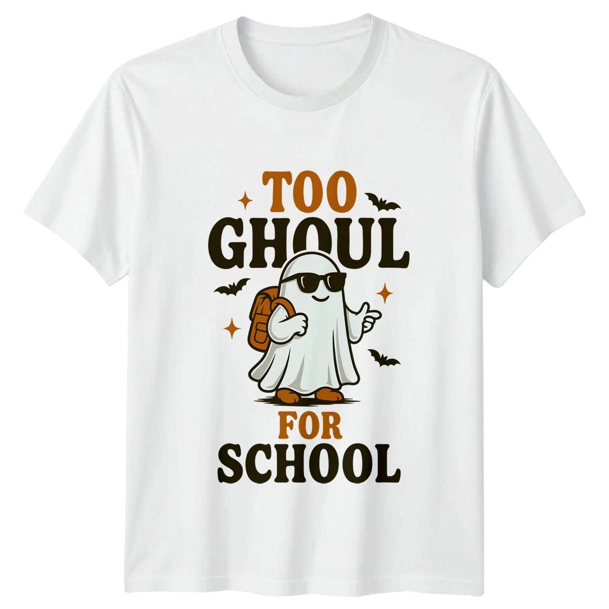 Too Ghoul For School T-Shirt Halloween Costume Gift For Him And Her