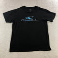 O Neill T shirt mens L black surf skate