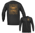 Born To Ride Respect Them Skull Motorcycle Biker Long Sleeve T-Shirt
