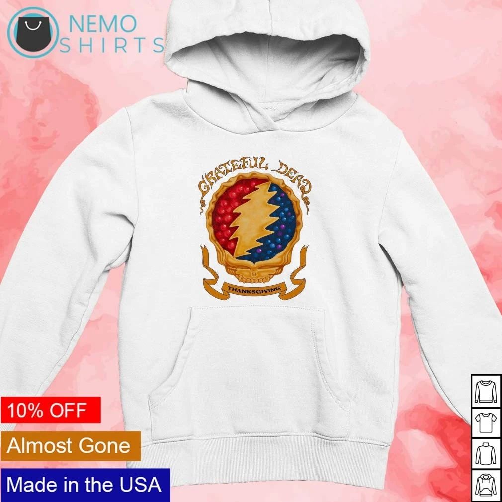 Grateful Dead Thanksgiving Pie Steal Your Face shirt