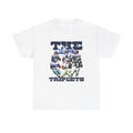 The Triplets Cowboys Football Fan Tee, Unisex Heavy Cotton Tee, 90s, Game Day