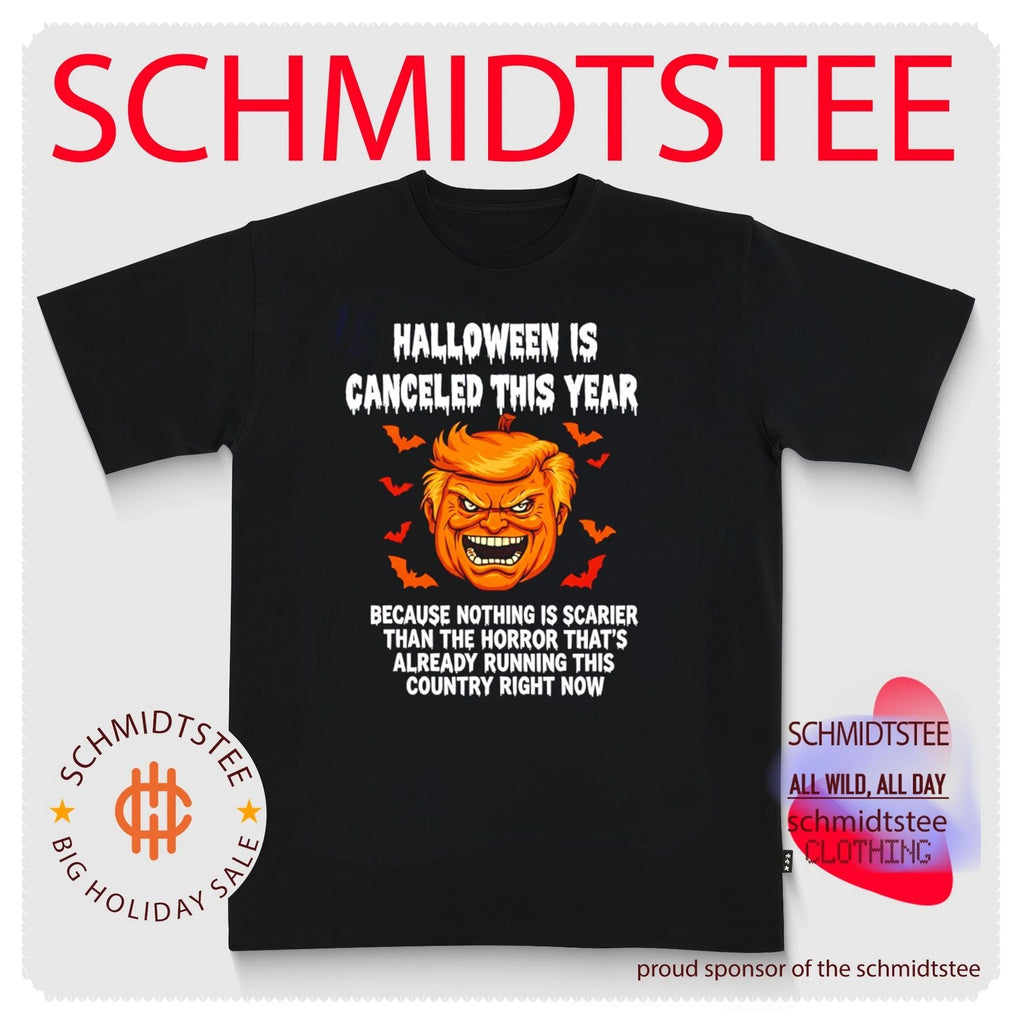 Donald Trump Halloween Is Canceled This Year Horror Political shirt