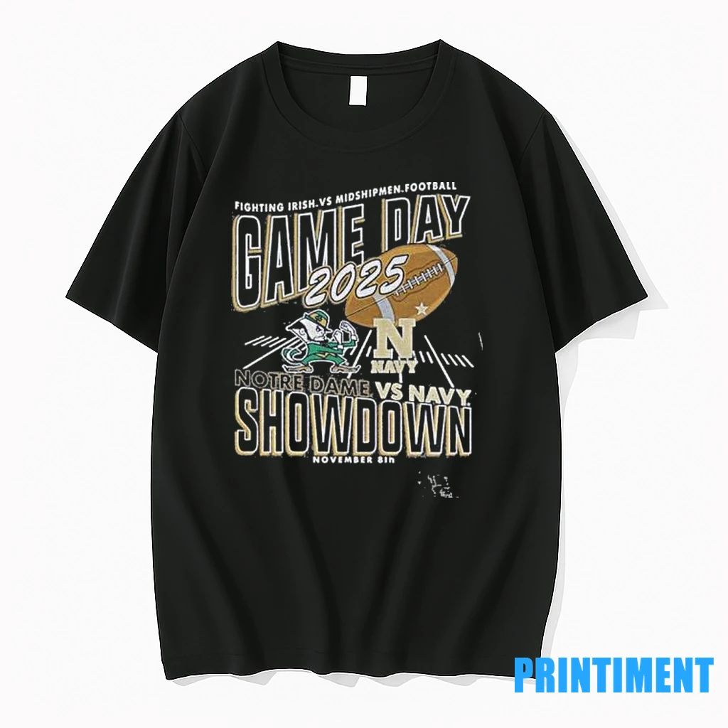 Notre Dame Fighting Irish Vs Navy Midshipmen Gameday Football Matchup Tshirts Sweater